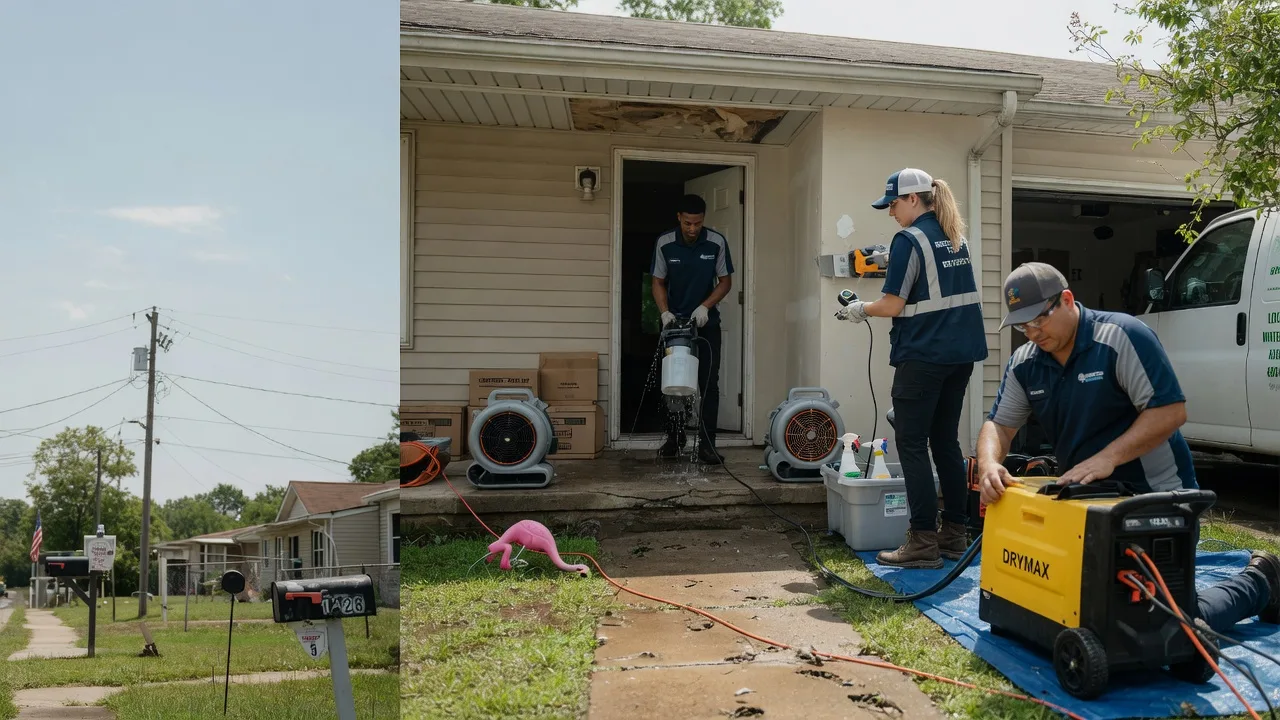Storm Damage Water Removal in Nicoma Park, OK near me